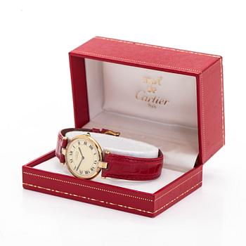 Cartier, must de Cartier, Vendôme, rannekello, 30 mm.