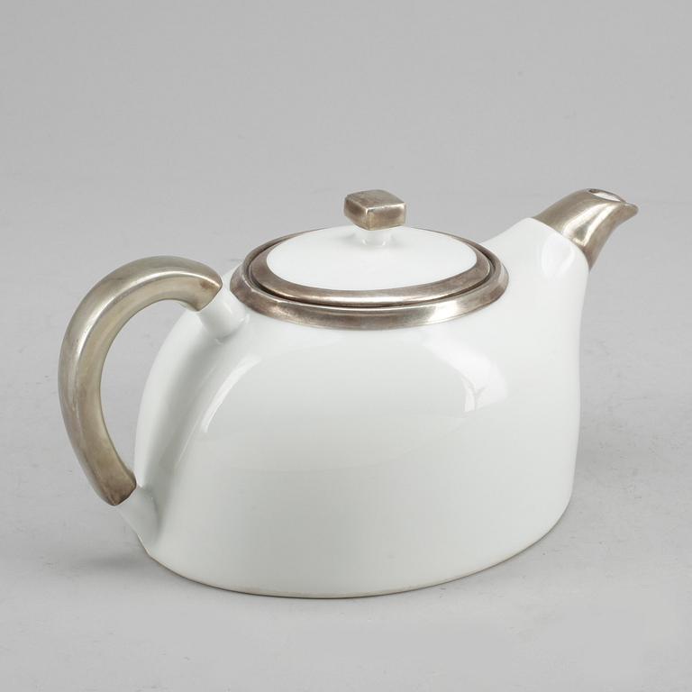 TEKANNA, porslin, Edward Hald, Karlskrona 1925-33.