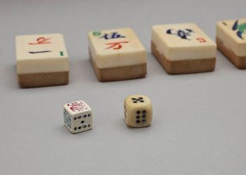 MAHJONGSPEL, 1900-talets första hälft.