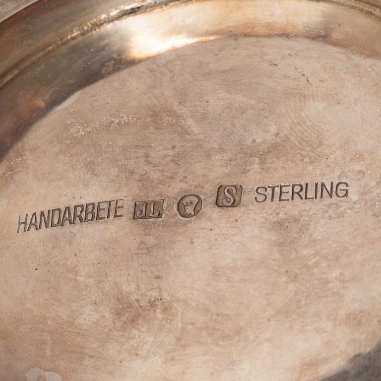 Three Swedish sterling silver bowls, mark of Jüri Lossmann, Stockholm.