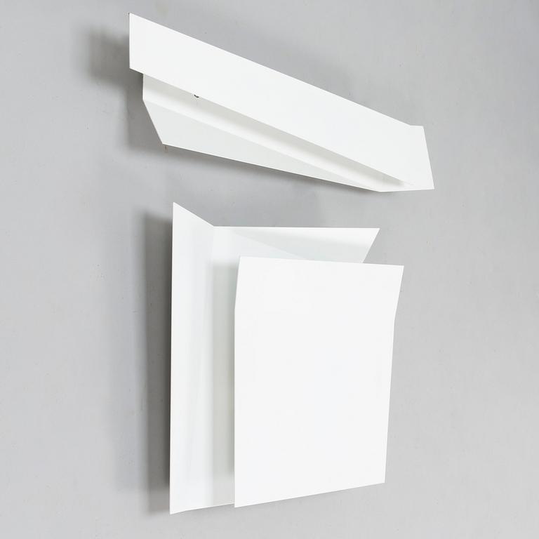 MARCO ZITO, Two wall mounted lights, "Flap 1" and "Flap 3", for Foscarini, Italy. Design year 2009.