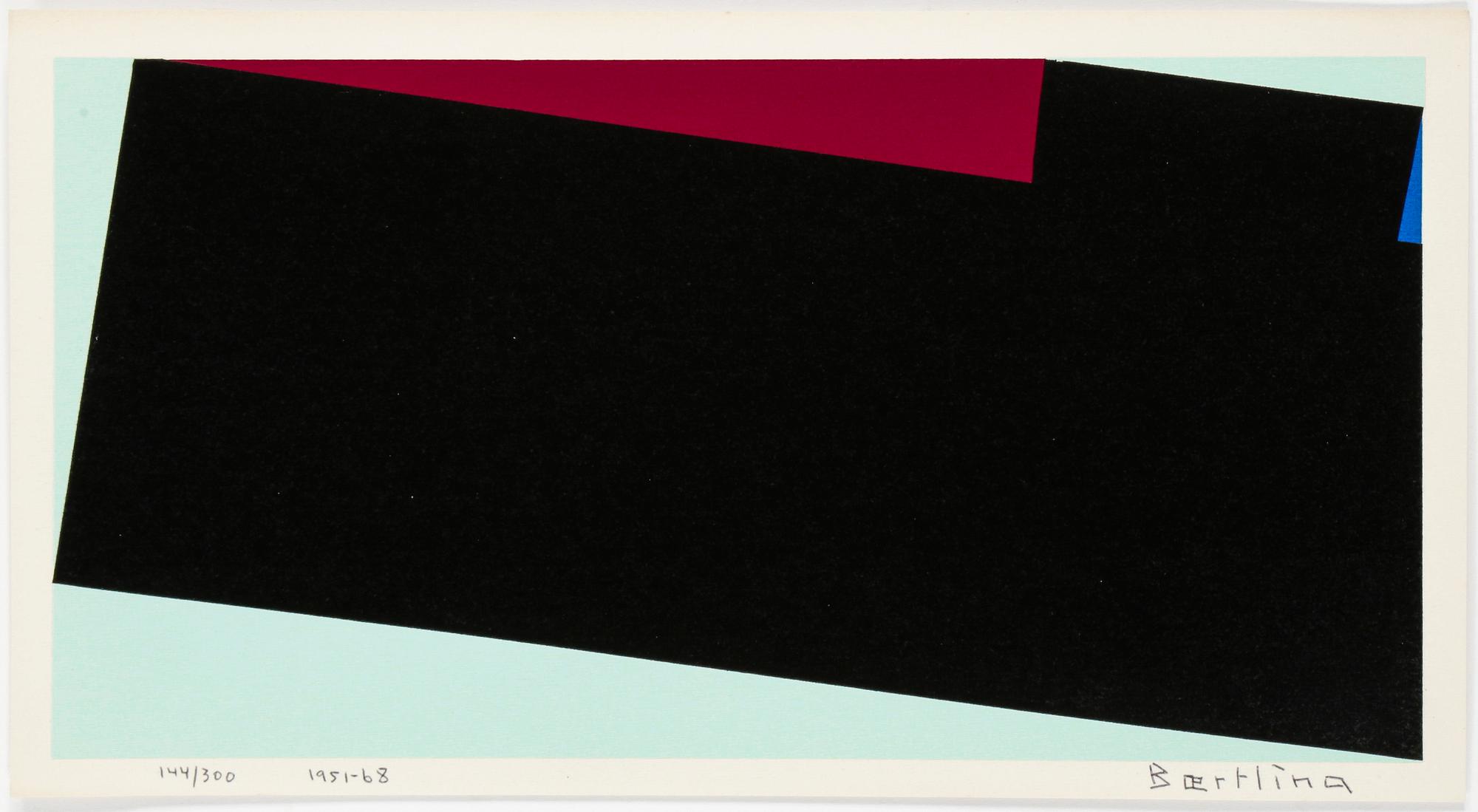 OLLE BAERTLING,  färgserigrafi, 1951-68, signerad och numrerad 144/300.