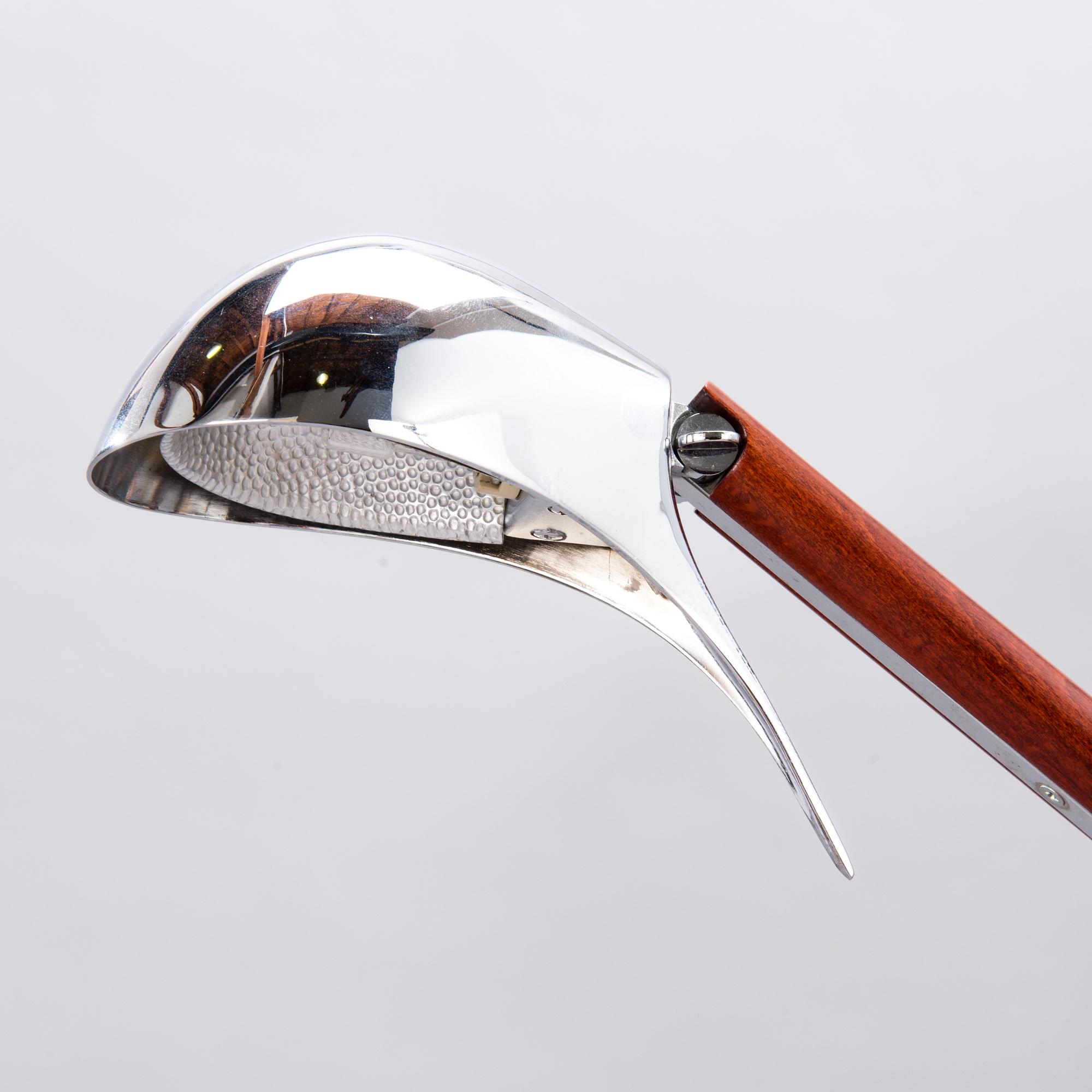 JORGE PENSI, A 'Bluebird' table lamp, last half of the 20th century.