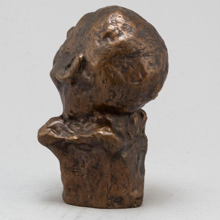 HELGE HÖGBOM, sculpture, bronze, brown patina, signed H.W.Högbom and with foundry mark AB Malmö butiksmontering.