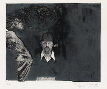 2. John-E Franzén, Self portrait.
