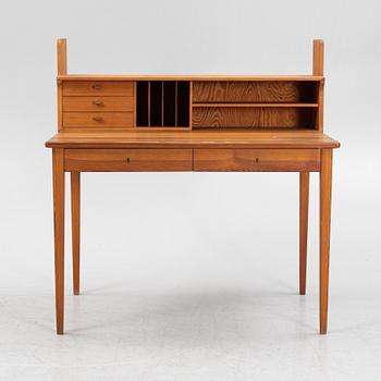 Carl Malmsten, skrivbord med uppsats, "Fryklund".