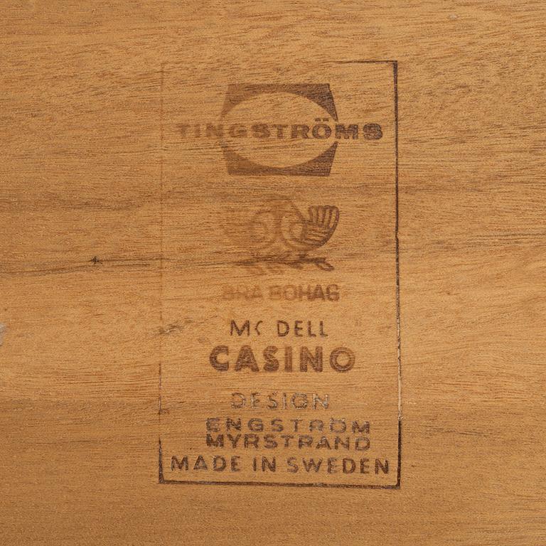 Sven Engström & Gunnar Myrstrand,
hallmöbel, ”Casino", Bra Bohag, Tingströms, 1960-tal.