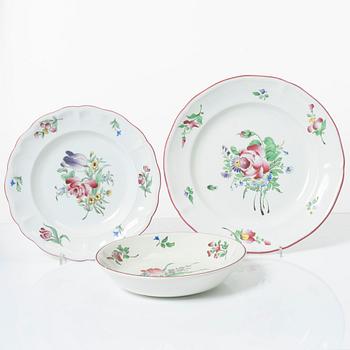 Servisdelar, 121 st, Lunéville, Frankrike, 1900-tal.