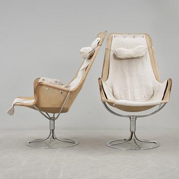 FÅTÖLJ, "Jetson 66", Bruno Mathsson, Dux, 1900-talets andra hälft.