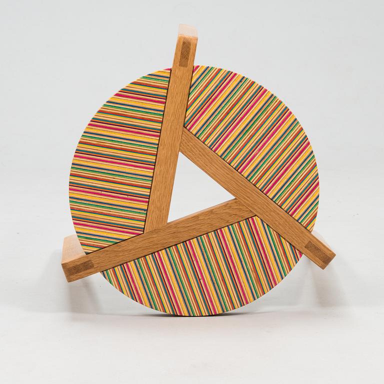 ALEKSI PUUSTINEN, Stool, signed and numbered.