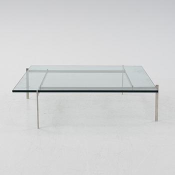 Poul Kjaerholm, a 'PK61A' glass coffee table, Fritz Hansen, Denmark, 2020.