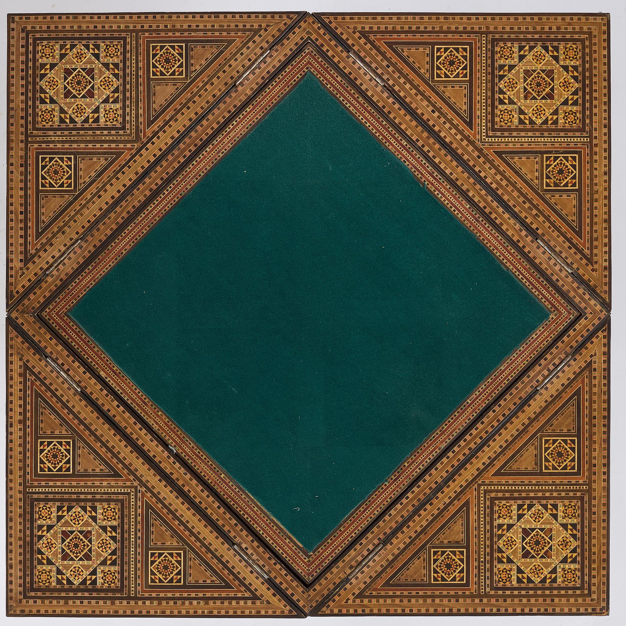Spelbord, Damaskus Syrien, omkring år 1900.