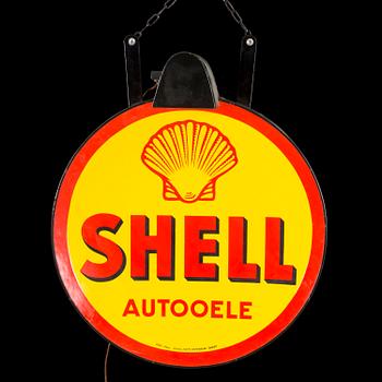 EMALJSKYLT, "Shell autooele", 1900-talets mitt.