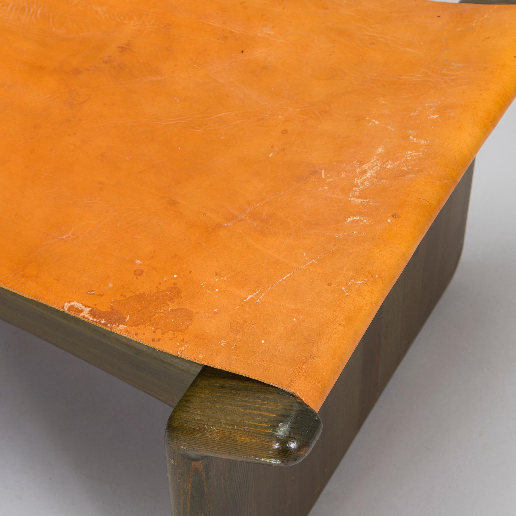 Tapio Wirkkala, a pair of stools made to order  for the Finnish Glass Museum manufactured by  Reino Huotari 1981.