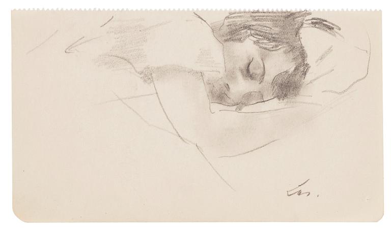 Lotte Laserstein, Sleeping Girl.