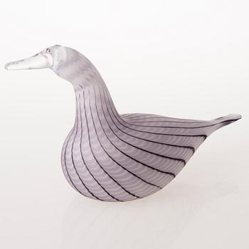 OIVA TOIKKA, GLASS BIRD, signed Oiva Toikka Nuutajärvi, numbered 371/750.