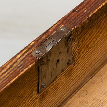 A Swedish late gustavian writing desk, late 18th century.
