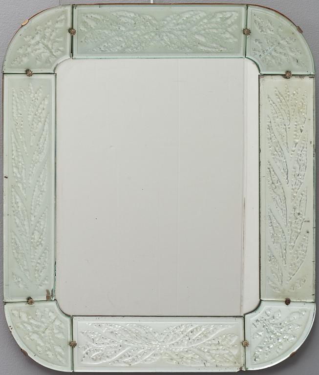 SPEGEL, glas. 1900-talets mitt.
