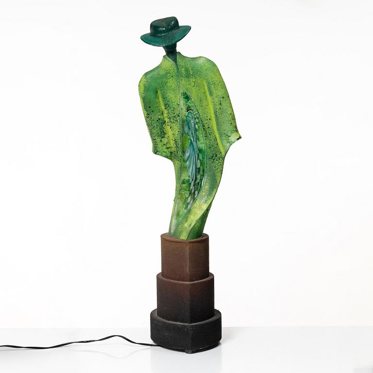 Kjell Engman, 'Man in Trenchcoat/Catwalk', Kosta Boda.