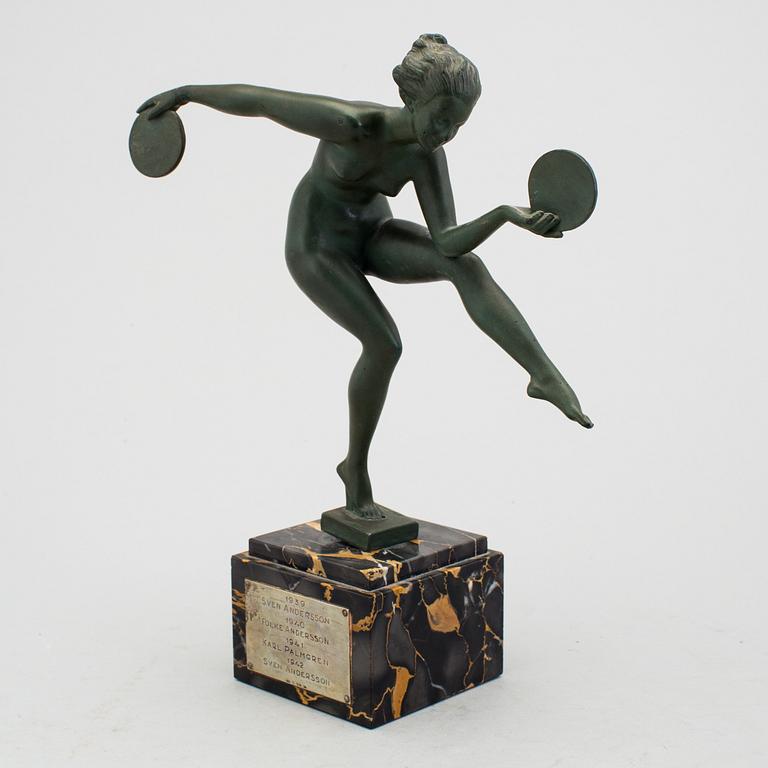 Alexandre Joseph DERENNE, sculpture, bronze. Signed.