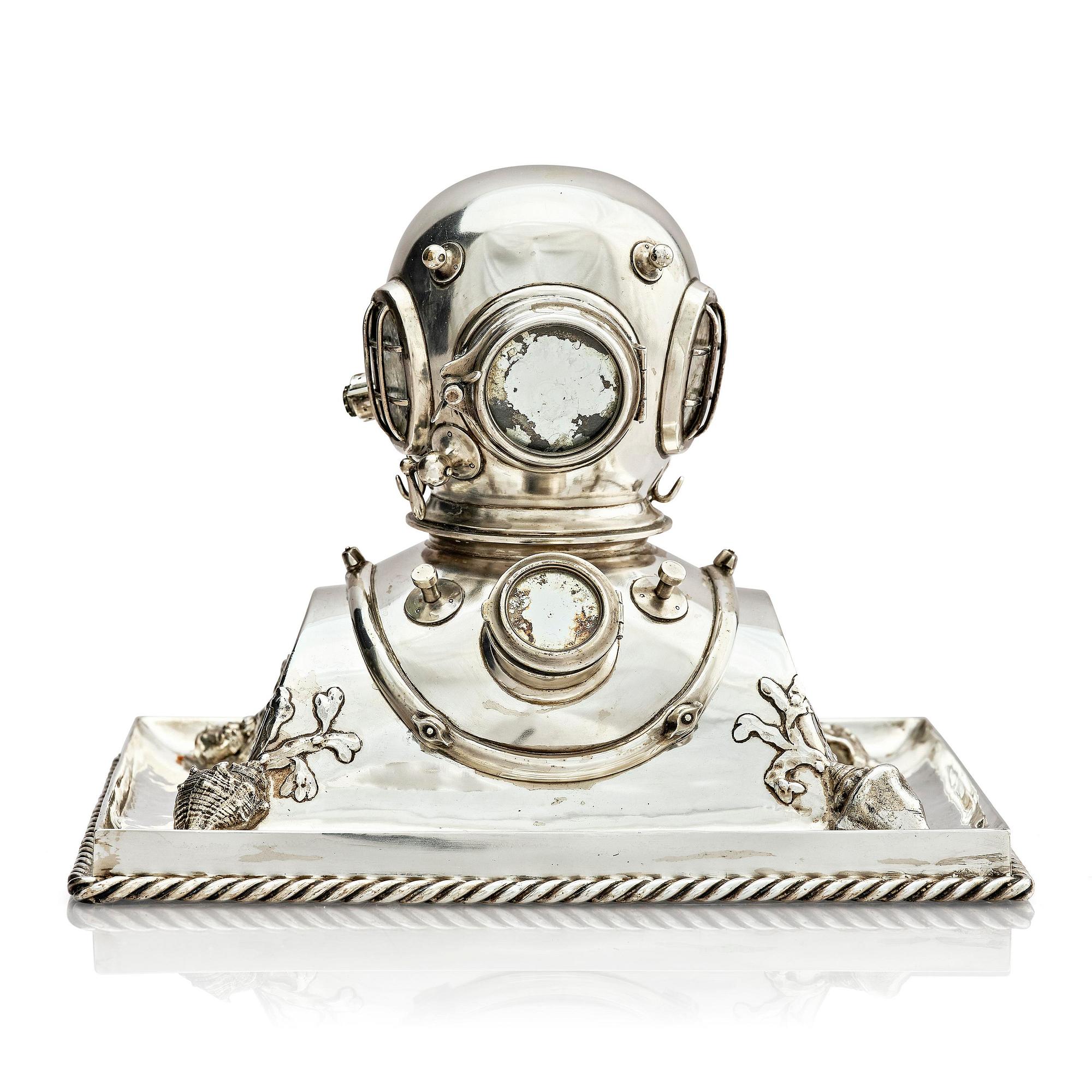 Firma Anton Michelsen, skulptur, sterling silver, Köpenhamn 1923.