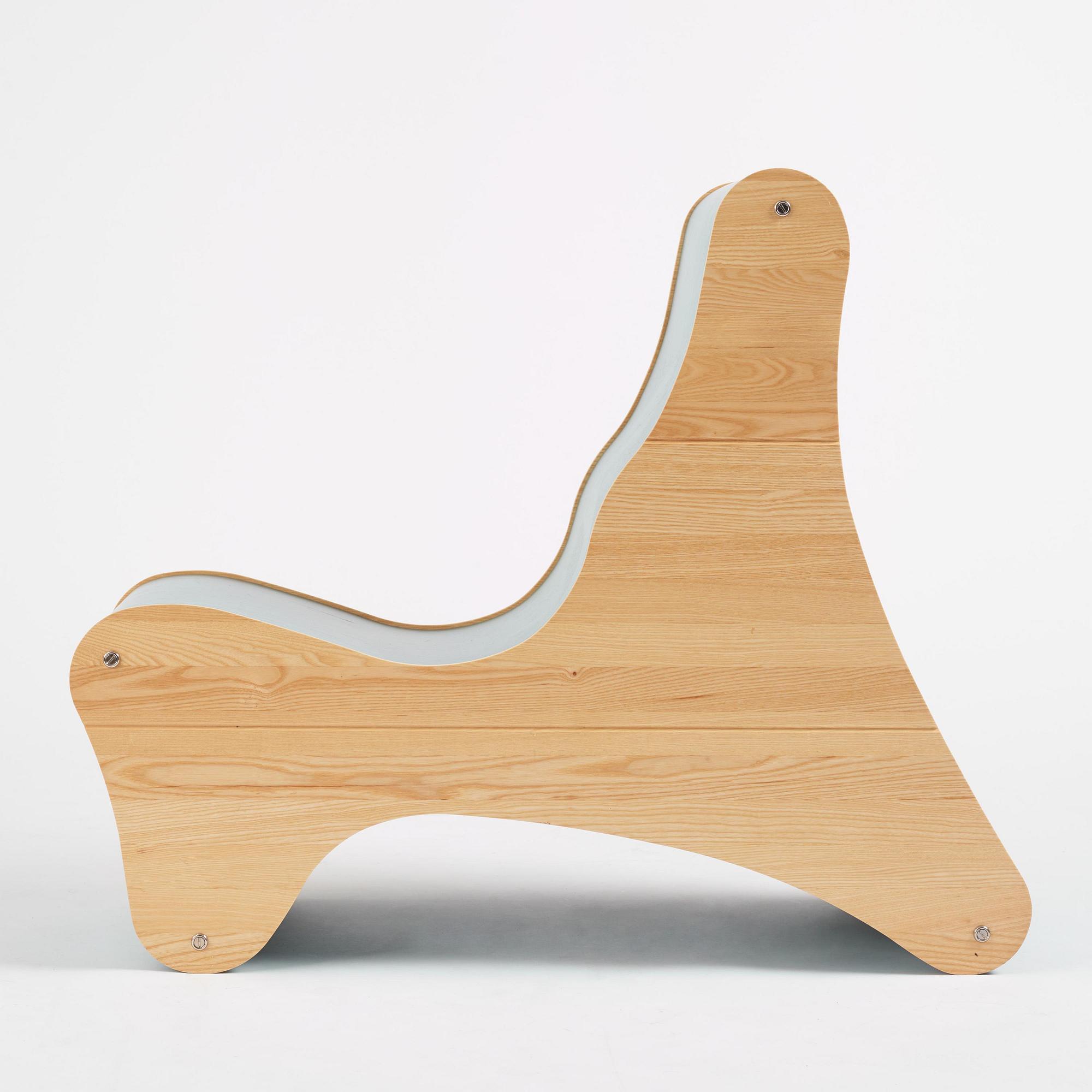 Frederick John Kiesler, a "Correalist Instrument" chair, Wittmann Möbelwerkstätten, Austria, post 2002.
