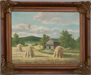 UUNO SOLDAN, olja på duk, sign.