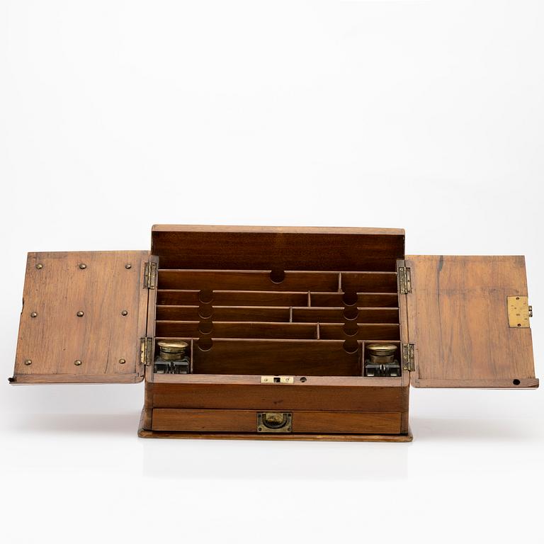 Writing box, 18th/19th century.