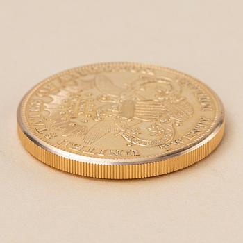 Rolex, "Coin Watch", "Twenty Dollars 1904", ca 1968.