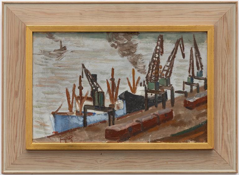 Kurt Jungstedt, Port, Stockholm.