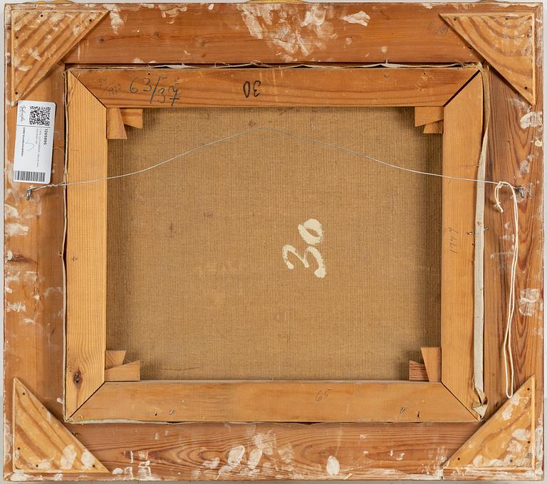 CARL LUTHANDER, oil on canvas, signed.