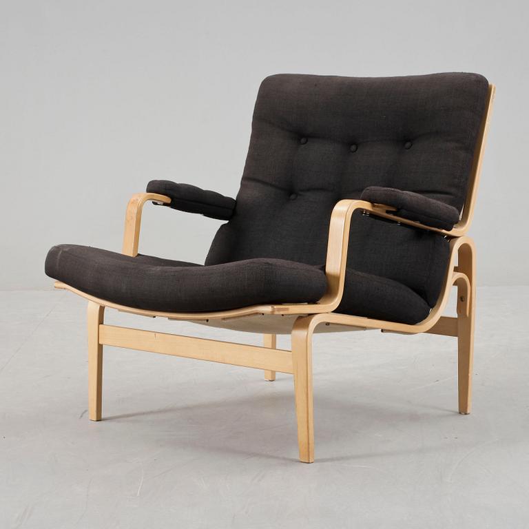 FÅTÖLJ, "Ingrid", Bruno Mathsson, Dux, 1900-talets andra hälft.