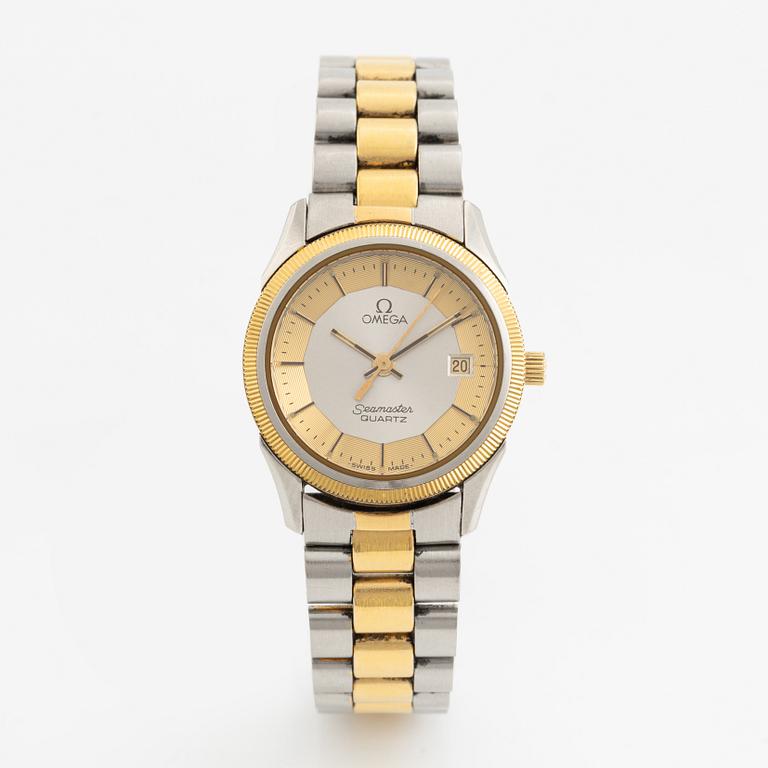 Omega, Seamaster, armbandsur, 25,5 mm.