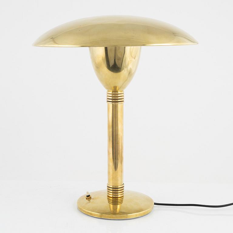 Gaetano Sciolari, a brass table lamp, second half of the 20th century.