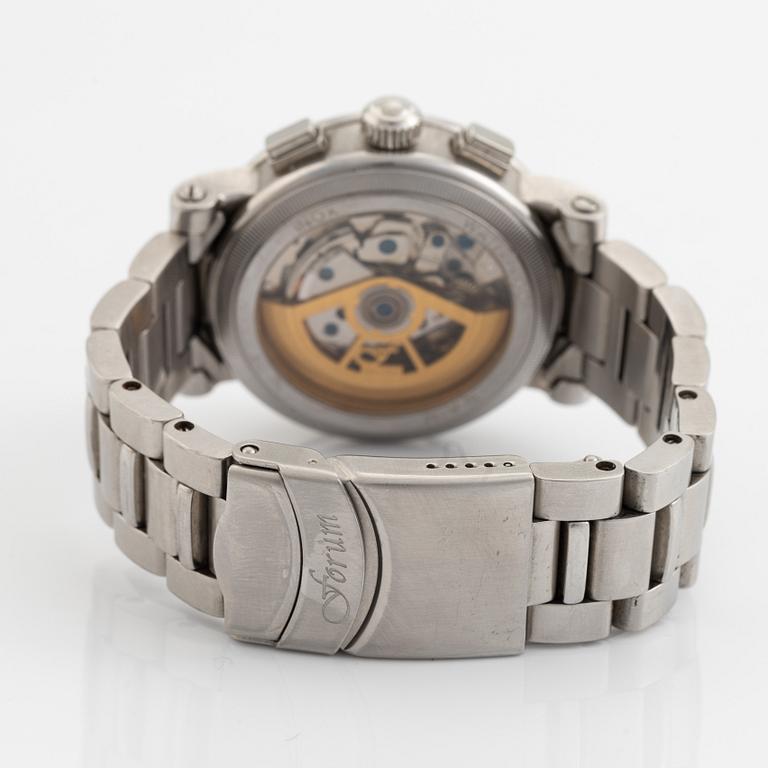 Uhren Forum, Calendrier, chronograph, wristwatch, 41 mm.