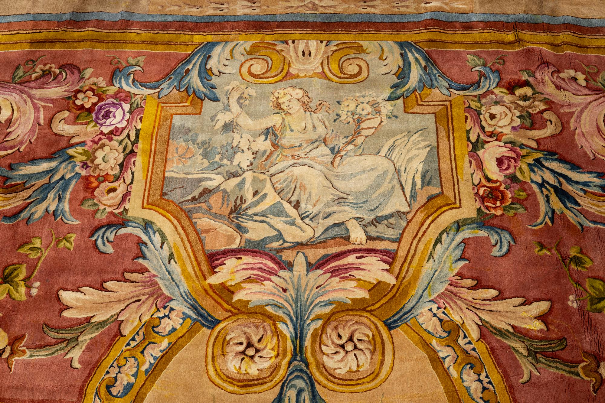A french Savonnerie carpet, c. 630 x 460 cm.