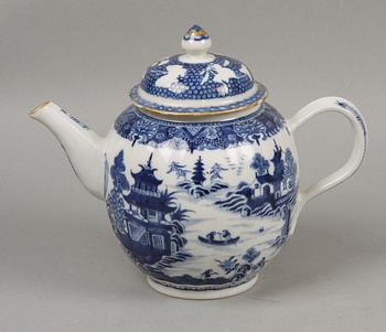 TEKANNA, porslin, Kina, Qianlong, 1700-tal.