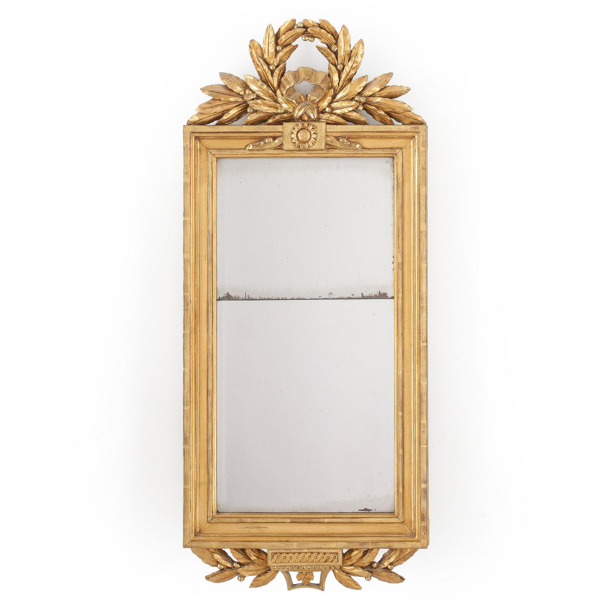 SPEGEL, gustaviansk stil, 1800-tal.
