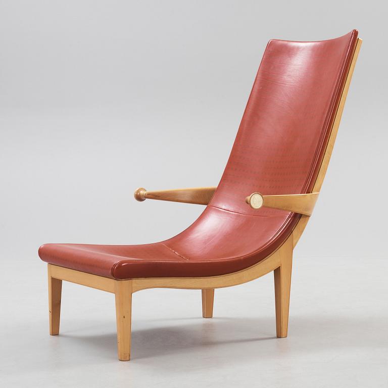 An Erik Gunnar Asplund "Senna" lounge chair, Cassina, Italy.