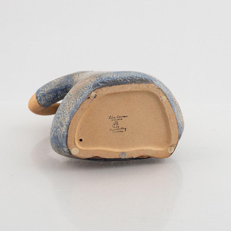 Lisa Larson, figurin, stengods, "Thailändska", Gustavsbergs Studio.