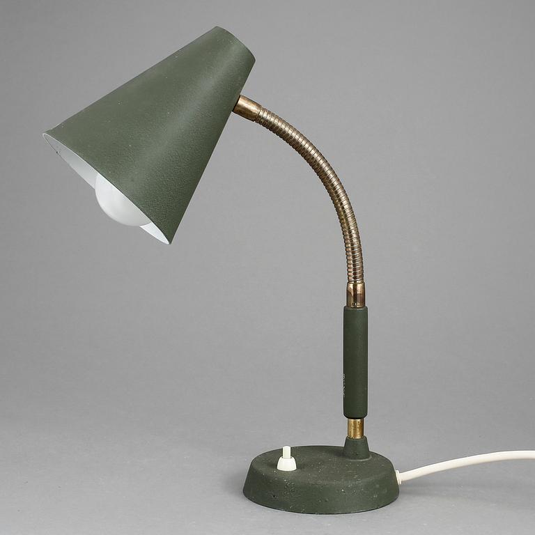 BORDSLAMPA, Sverige, omkring 1900-talets mitt.
