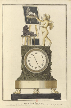 Bordspendyl, Parisarbete, 1800-talets början, Empire.