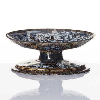 Tazza, av Jacques Laudin (ca. 1627-1695), Limoges, Renässans.