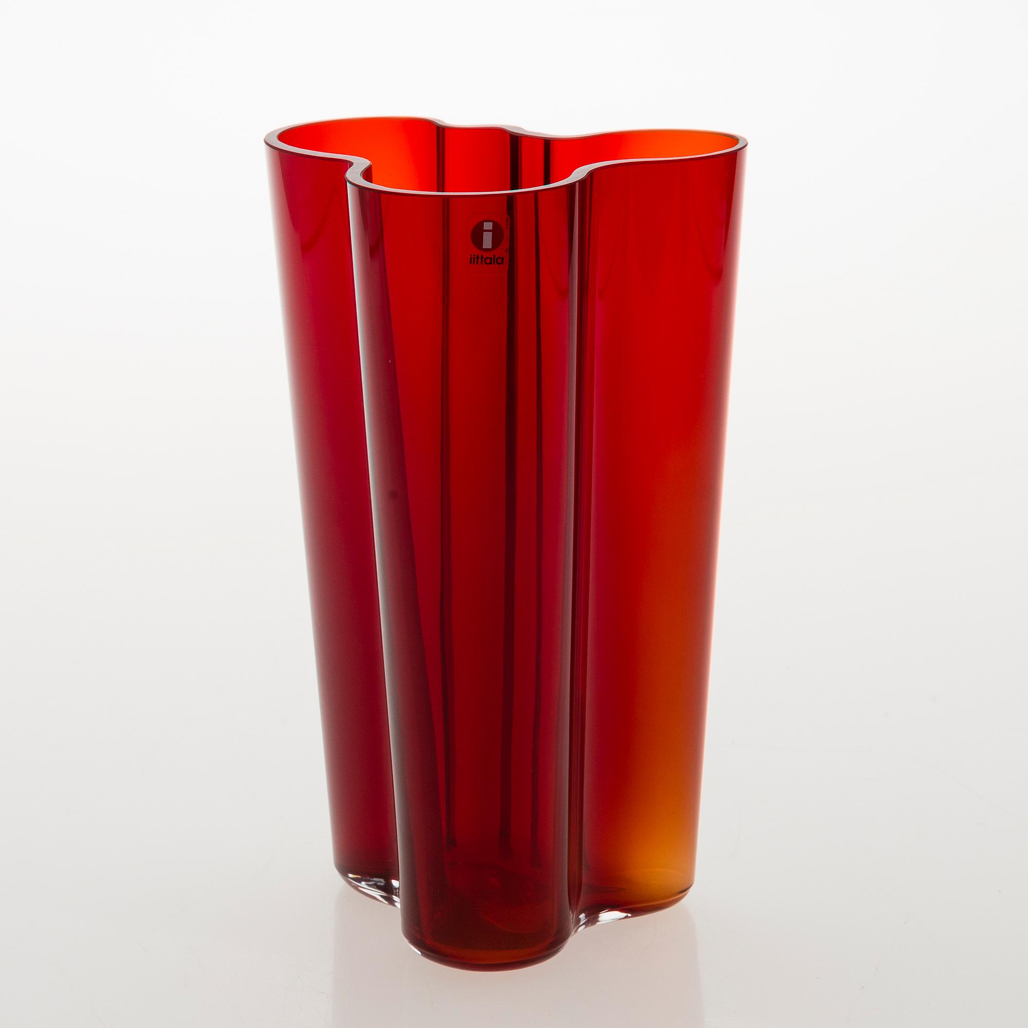 ALVAR AALTO, MALJAKKO, lasia, "Savoy", Iittala 2000-luku.
