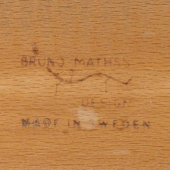 BRUNO MATHSSON, a pair of Eva armchairs.