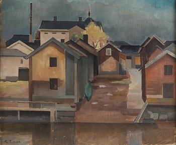 Ragnar Ekelund, The Old Town in Porvoo.