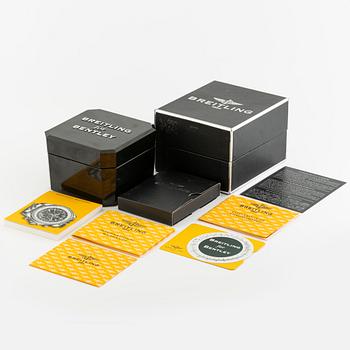 Breitling, Bentley Motors, wristwatch, chronograph, 48.7 mm.