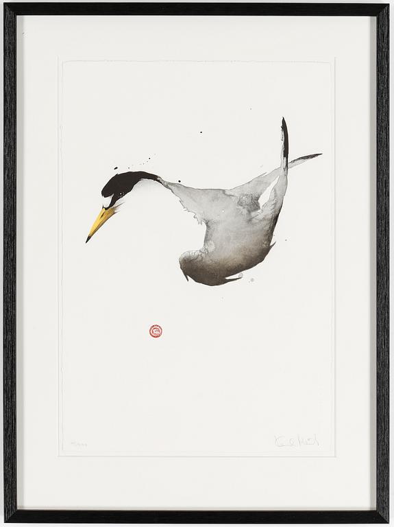 KARL MÅRTENS, färglitografi, signerad och numrerad 75/290.