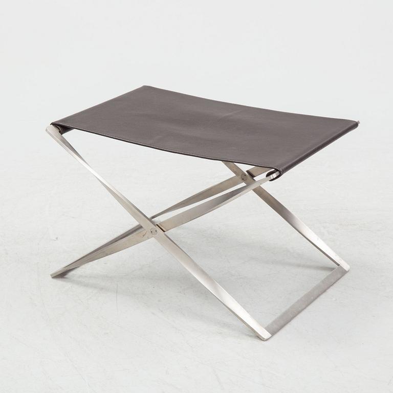 Poul Kjaerholm, a 'PK-91' stool, Fritz Hansen, Denmark.