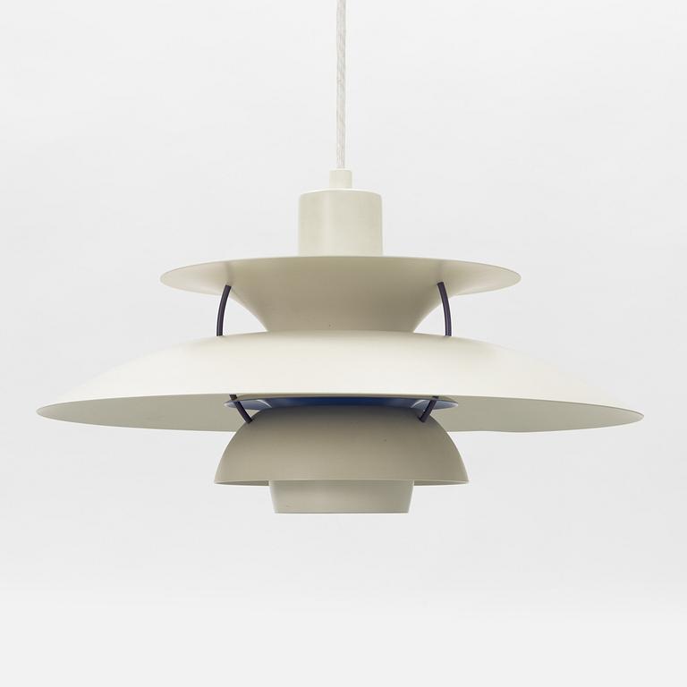 Poul Henningsen, a pair of 'PH-5' ceiling lights, Louis Poulsen, Denmark.